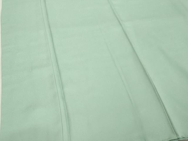 平和屋着物■上質な色無地　紗綾形地紋　水色　正絹　逸品　DABF4395cd