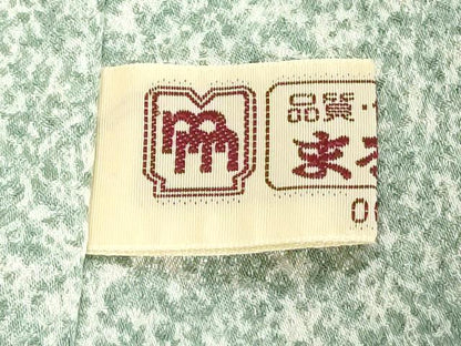 平和屋着物■訪問着　雪輪花文　暈し染め　金彩　まるやま扱い　正絹　逸品　DABF4405cd