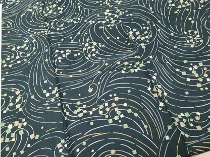平和屋着物■小紋　流水文　洗える着物　DABF4412cd