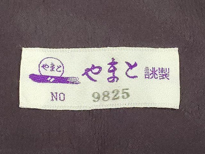 平和屋着物■小紋　市松文様　やまと誂製　洗える着物　DABF4424cd