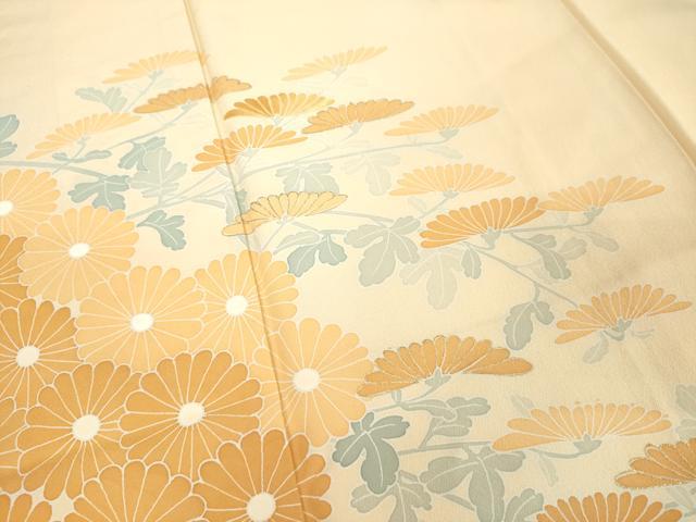 平和屋着物■訪問着 刺繍 草花文 金彩 正絹 逸品 DABF4442cd