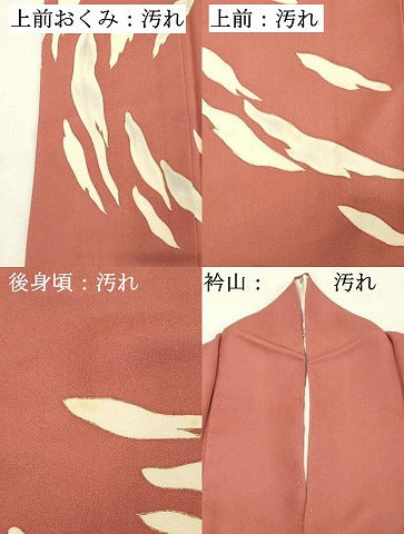 平和屋着物■訪問着　雲取り文　金彩　正絹　逸品　DABF4456cd