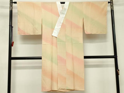 平和屋着物■長襦袢　無双仕立て　霞文　正絹　逸品　DABF4481cd