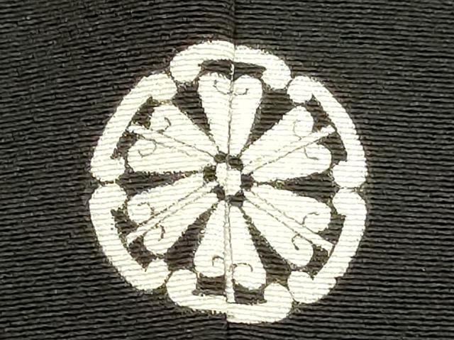 平和屋着物■豪華黒留袖 作家物 草花文 金彩 正絹 逸品 DABF4486cd