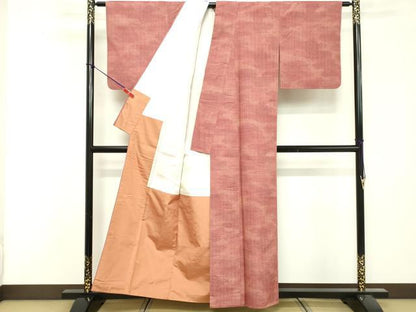 平和屋着物■上質な紬 霞文 正絹 逸品 DABF4494cd