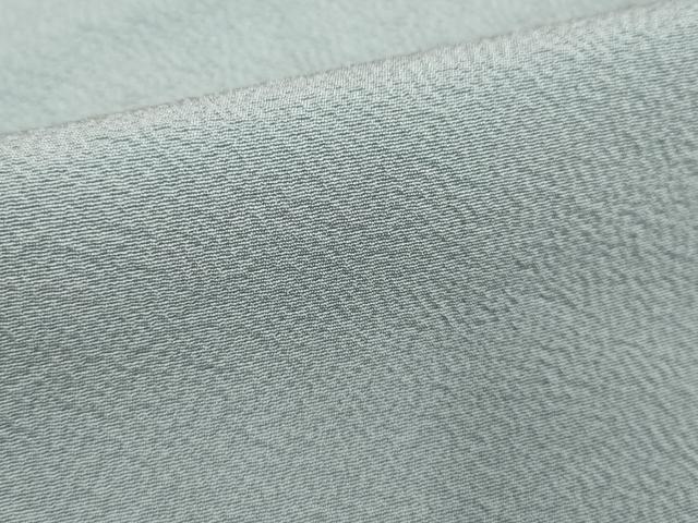 平和屋着物■上質な色無地 霞地紋 秘色色 正絹 逸品 DABF4496cd