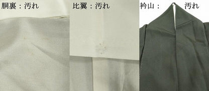 平和屋着物■豪華黒留袖　駒刺繍　尾長鳥花文　金彩　正絹　逸品　DABF4514cd