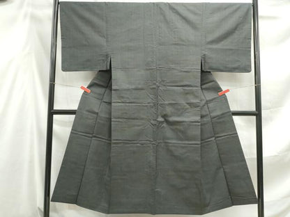 平和屋着物■男性　本場大島紬　7マルキ　霞文　正絹　逸品　DABF4522qa