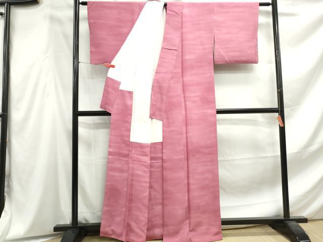平和屋着物■上質な小紋　作家物　霞文　正絹　逸品　DABF4566qa