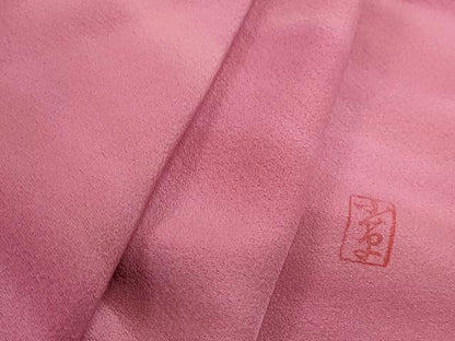 平和屋着物■上質な小紋　作家物　霞文　正絹　逸品　DABF4566qa