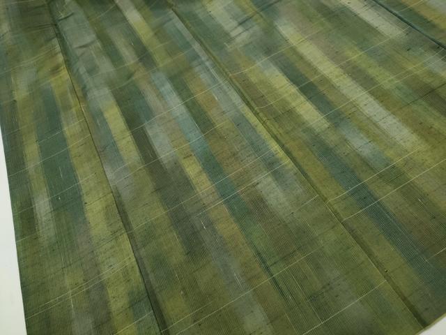 平和屋着物■上質な紬 間道 正絹 逸品 DABF4596qa