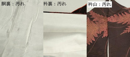 平和屋着物■上質な小紋 枝葉文 正絹 逸品 DABF4597qa
