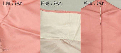 平和屋着物■訪問着　枝花文　暈し染め　正絹　逸品　DABF4602qa