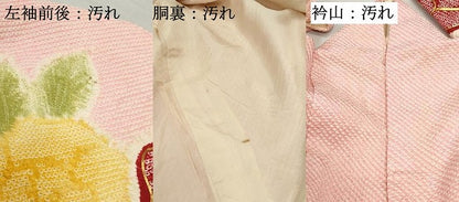 平和屋着物■豪華振袖　駒刺繍　絞り　舞花文　暈し染め　正絹　逸品　DABF4619qa