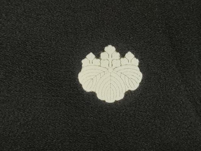 平和屋着物■豪華黒留袖　刺繍　扇面御所車花文　暈し染め　金糸　金彩　正絹　逸品　DABF4626qa