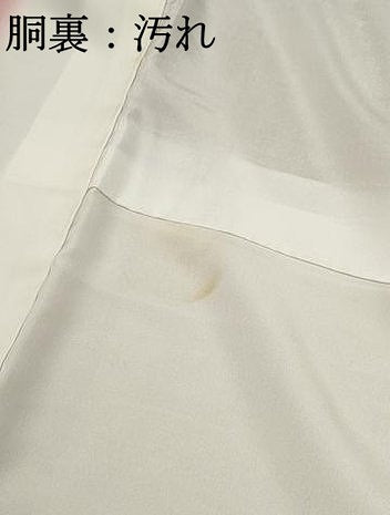 平和屋着物■上質な小紋　舞花文　鬼しぼ縮緬　正絹　逸品　DABF4629qa
