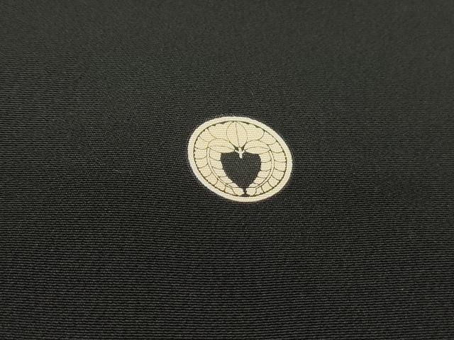 平和屋着物■豪華黒留袖　駒刺繍　地紙人物風景文　暈し染め　金銀彩　正絹　逸品　DABF4641qa