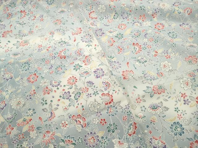 平和屋着物■訪問着 更紗花文 暈し染め 正絹 逸品 DABF4654qa