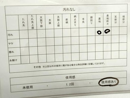 平和屋着物◎六通柄袋帯　唐織　天井花文　銀糸　正絹　逸品　DABF4686qa
