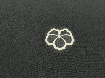 平和屋着物■豪華黒留袖　風景文　暈し染め　金銀彩　正絹　逸品　DABF4698qa