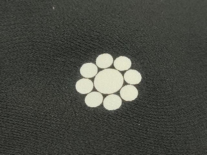 平和屋着物■豪華黒留袖 駒刺繍 浜松御所車花文 暈し染め 金彩 正絹 逸品 DABF4733qa