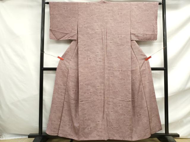 平和屋着物■上質な小紋 立波文 正絹 逸品 DABF4755qa