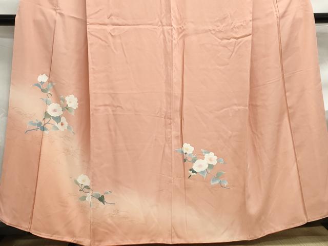 平和屋着物■訪問着 枝花文 暈し染め 金彩 正絹 逸品 DABF4765qa