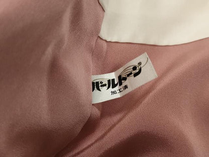 平和屋着物■上質な色無地 珊瑚色 正絹 逸品 DABF4791qa