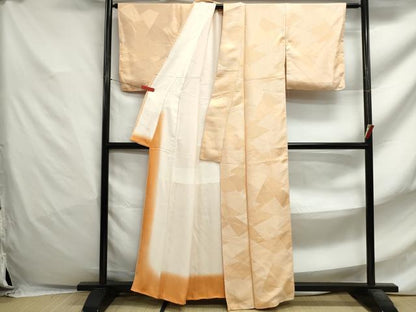 平和屋着物■上質な小紋 切嵌吉祥文 正絹 逸品 DABF4794qa