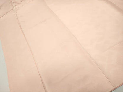 平和屋着物■上質な色無地 一斤染色 正絹 逸品 DABF4803qa