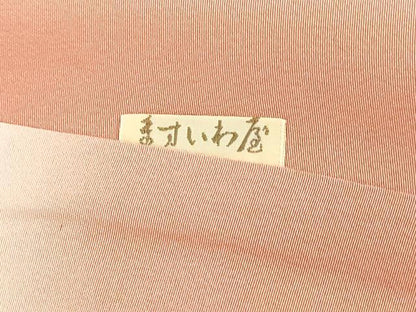平和屋着物■訪問着　冊子風景文　金彩　ますいわ屋扱い　正絹　逸品　DABF4808qa