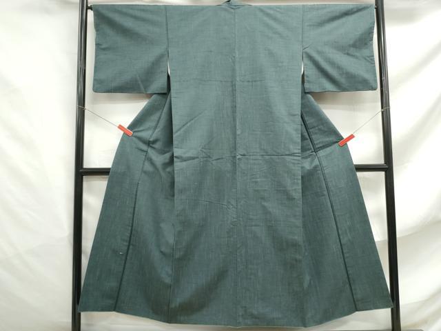 平和屋着物■上質な紬　霞文　正絹　逸品　DABF4825qa