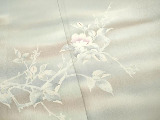 平和屋着物■訪問着　作家物　枝花文　暈し染め　正絹　逸品　DABF4828qa
