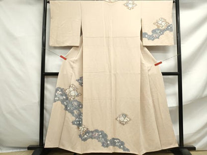 平和屋着物■訪問着　辻が花　絞り　正絹　逸品　DABF4834qa