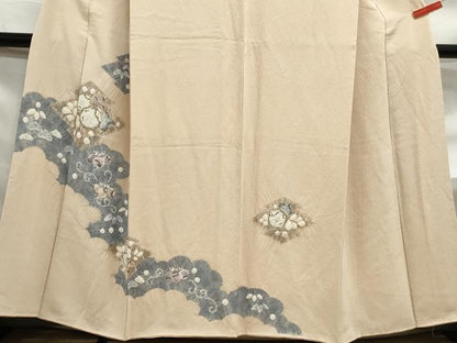平和屋着物■訪問着　辻が花　絞り　正絹　逸品　DABF4834qa