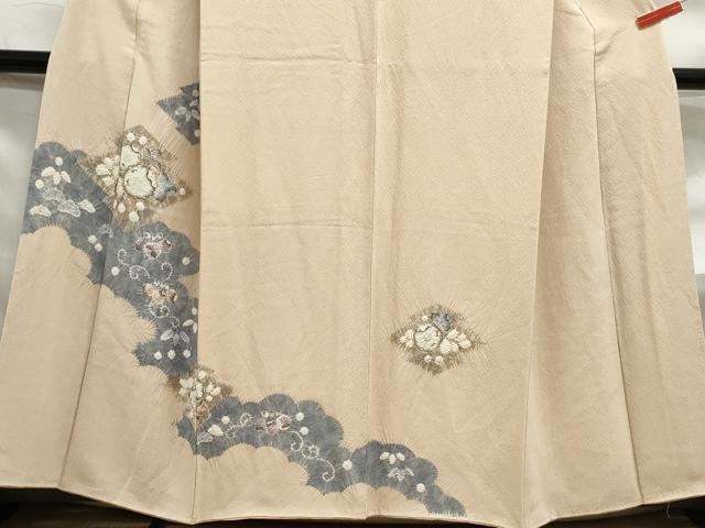 平和屋着物■訪問着　辻が花　絞り　正絹　逸品　DABF4834qa
