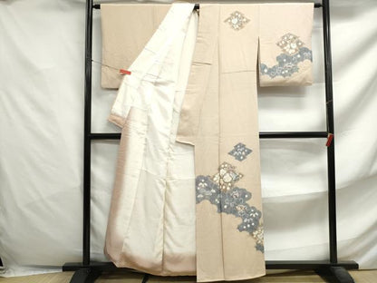 平和屋着物■訪問着　辻が花　絞り　正絹　逸品　DABF4834qa