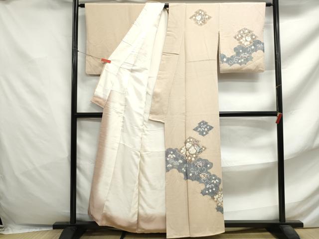 平和屋着物■訪問着　辻が花　絞り　正絹　逸品　DABF4834qa