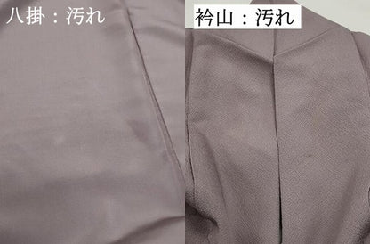 平和屋着物■訪問着　破れ色紙花文　金彩　正絹　逸品　DABF4838qa
