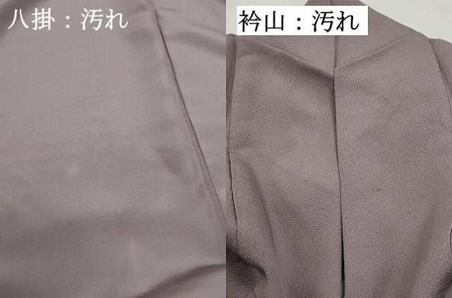 平和屋着物■訪問着　破れ色紙花文　金彩　正絹　逸品　DABF4838qa