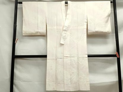 平和屋着物■長襦袢　無双仕立て　舞花文　暈し染め　正絹　逸品　DABF4844qa
