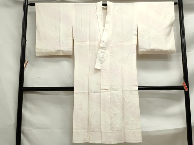 平和屋着物■長襦袢　無双仕立て　舞花文　暈し染め　正絹　逸品　DABF4844qa