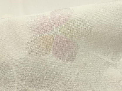 平和屋着物■長襦袢　無双仕立て　舞花文　暈し染め　正絹　逸品　DABF4844qa