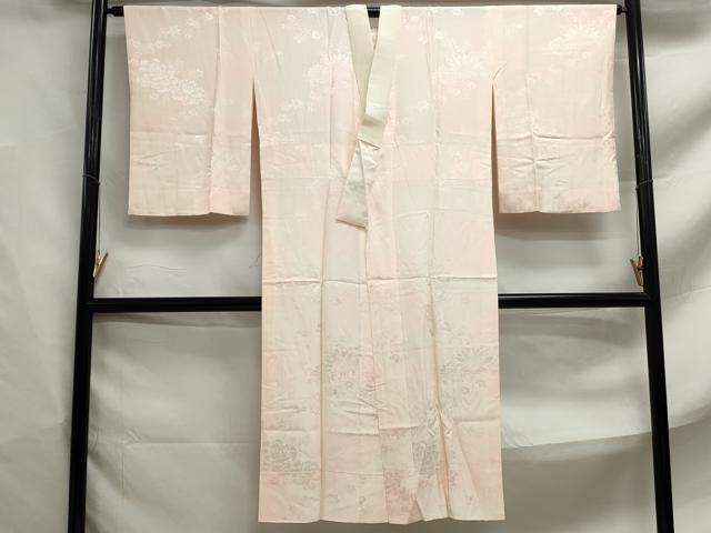 平和屋着物■長襦袢　袷　花蝶文　暈し染め　正絹　逸品　DABF4845qa