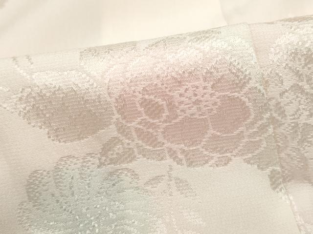 平和屋着物■長襦袢　袷　草花文　暈し染め　半衿刺繍　正絹　逸品　DABF4850qa