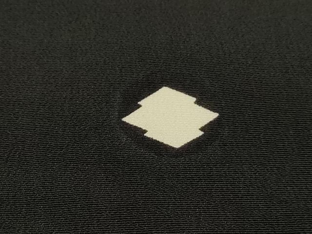平和屋着物■豪華黒留袖　駒刺繍　菊尽くし　金彩　正絹　逸品　DABF4861qa