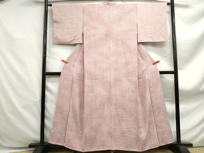 平和屋着物■上質な小紋　霞文　正絹　逸品　DABF4862qa