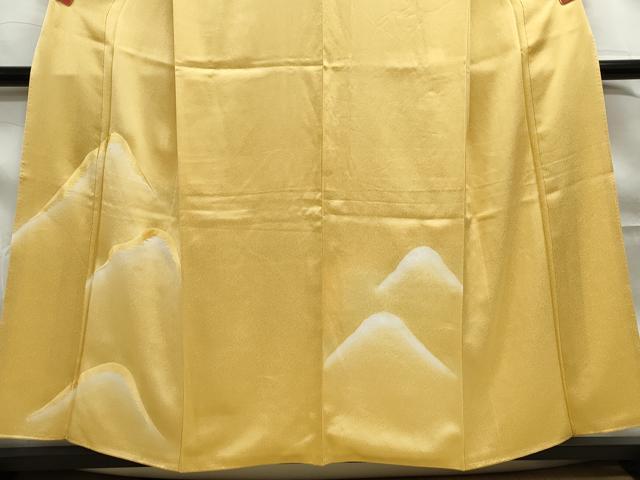 平和屋着物■訪問着　刺繍　霞重ね山文　暈し染め　正絹　逸品　DABF4870qa
