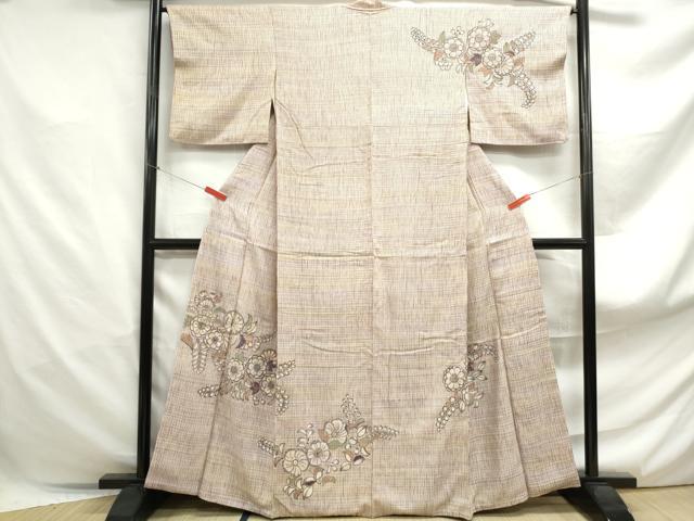 平和屋着物■訪問着　辻が花　正絹　逸品　DABF4879qa