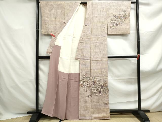 平和屋着物■訪問着　辻が花　正絹　逸品　DABF4879qa
